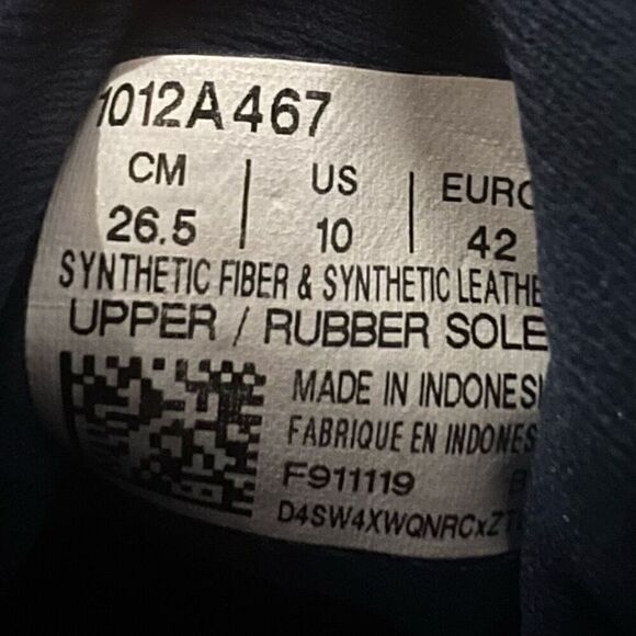 Asics Gel Pulse 11 Navy Blue Running Shoes Sneakers AmpliFoam Womens Size 10 - Picture 8 of 11